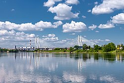 Большой Обуховский (вантовый) мост через Неву