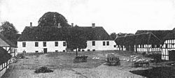 Усадьба Эстергор в 1906 году